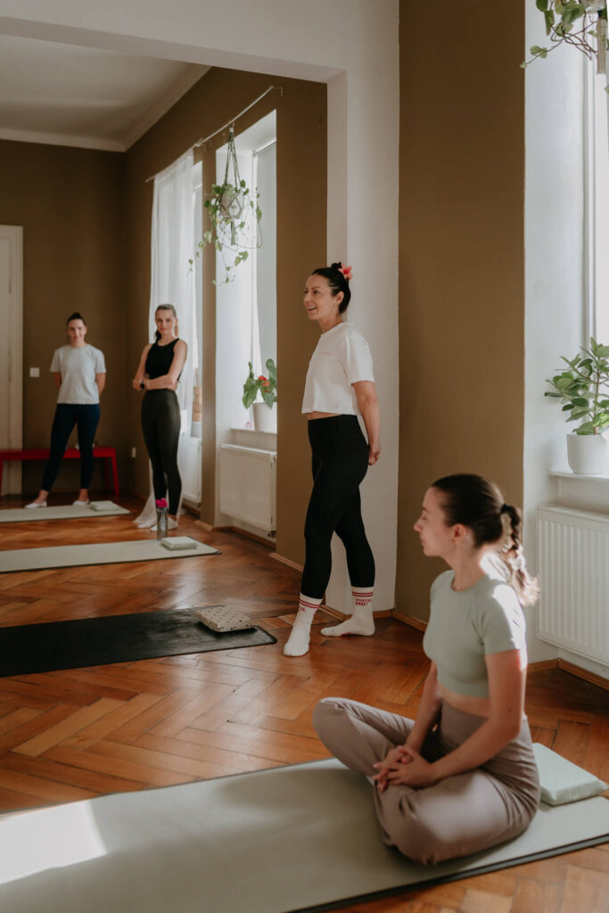 pilates, pohyb a krása, joga štúdio